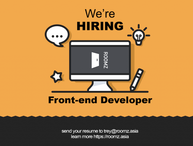We’re Hiring! Web Front-end Developer – Roomz Blog