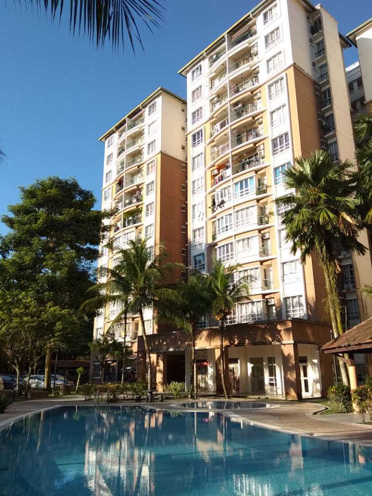 Tiara Intan Condominium 3r2b Partially Furnished Bukit Indah Roomz Asia