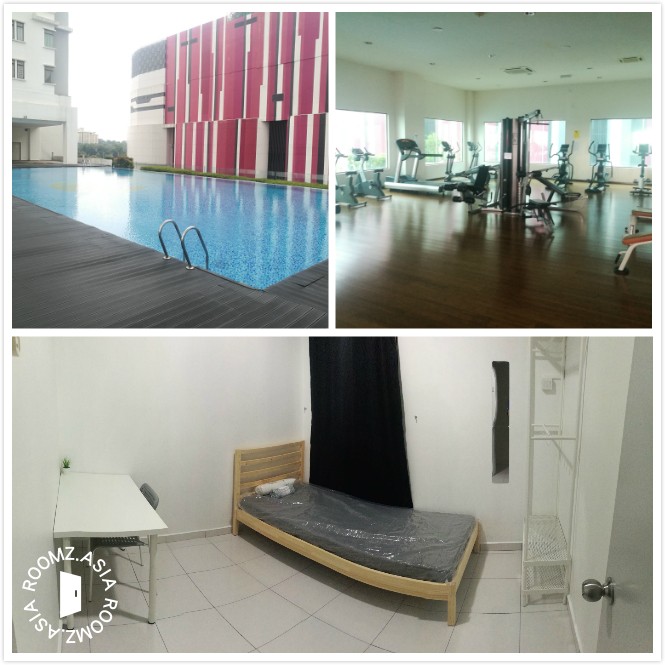 Middle room for rent at Jentayu Residency Tampoi Johor Bahru