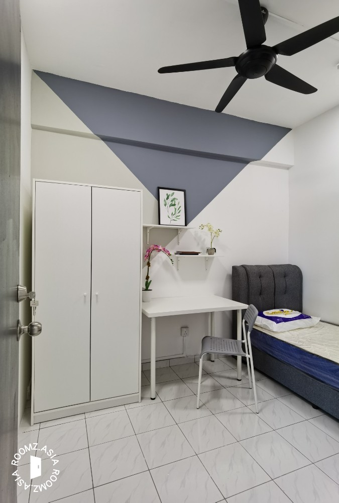 Single room for rent at Endah Ria Condo, Sri Petaling