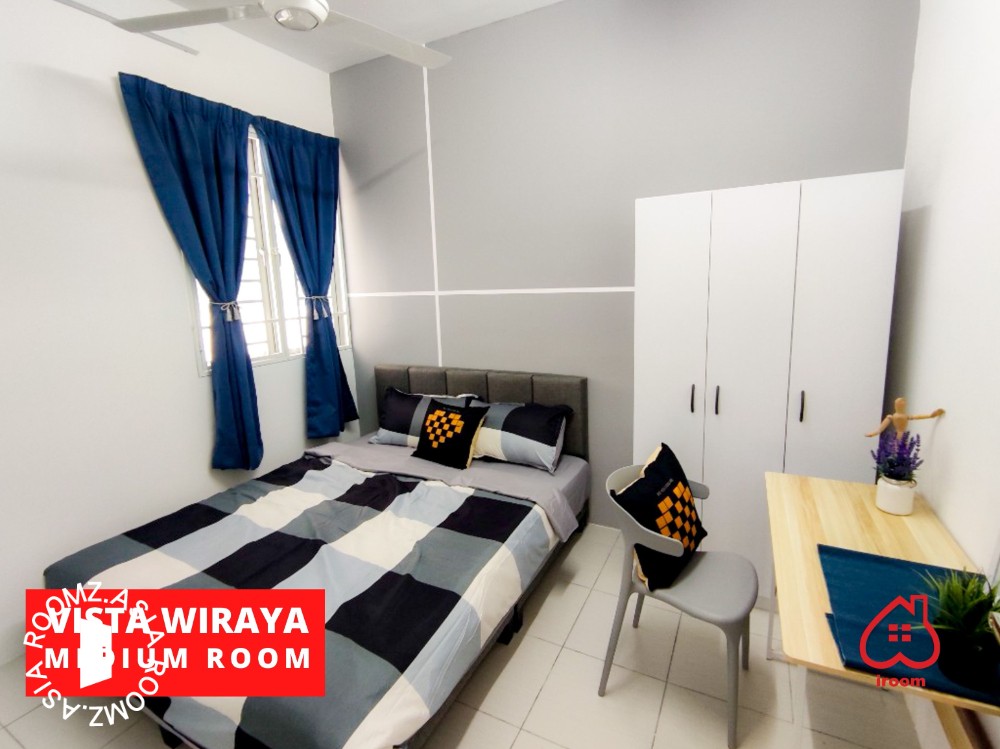 📍Vista wirajaya 1 📍Taman Melati, Setapak Medium Room and Medium Room for rent (Mix unit )