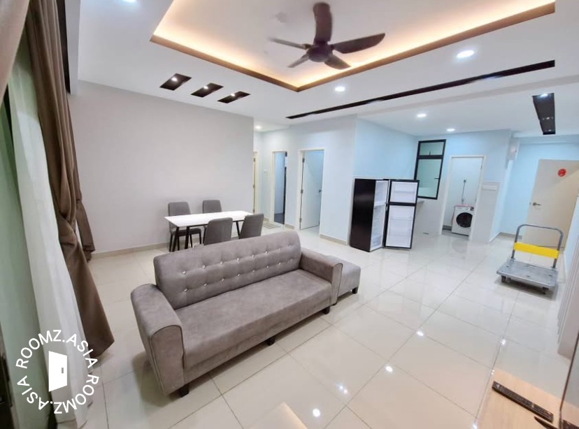 Single room for rent at Bayu Puteri Apartment @ Petaling with private 🛁bathroom