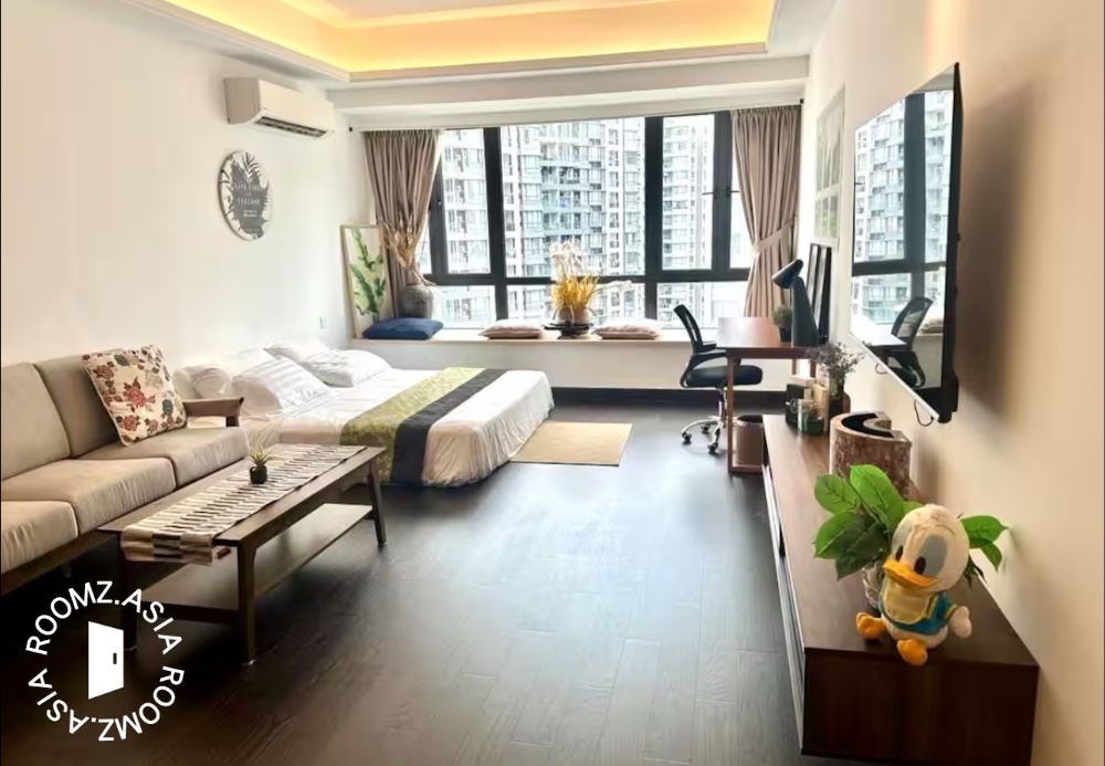 Studio room for rent at Pelangi Damansara Condominium - Block H with private 🛁bathroom