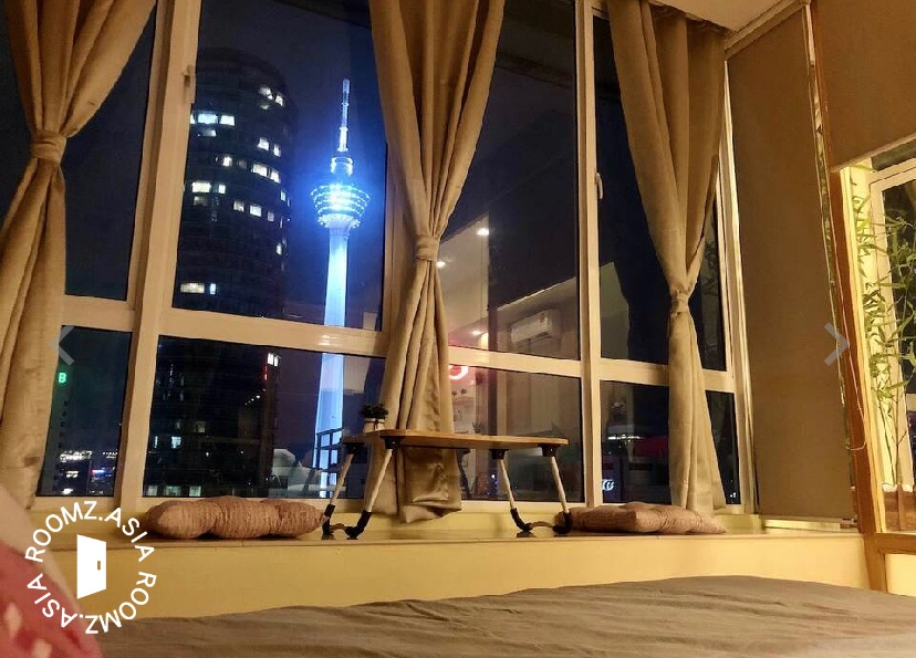 Studio room for rent at One Maxim @ Sentul with private 🛁bathroom