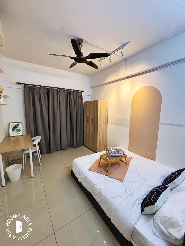 Studio room for rent at Dk Senza Residence with private 🛁bathroom
