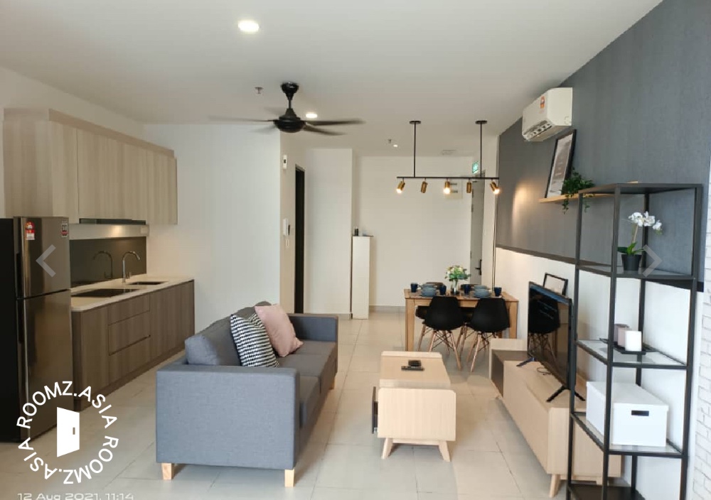 Ful Furnished Studio for rent at Tropicana City TROPICS condo with private 🛁bathroom