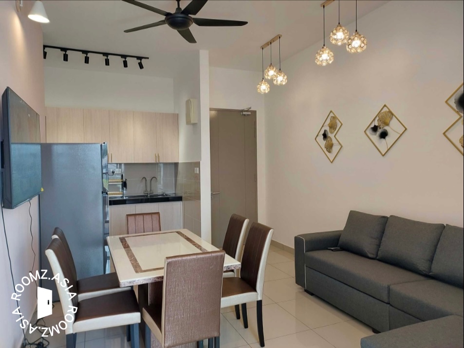 Fully furnished studio unit