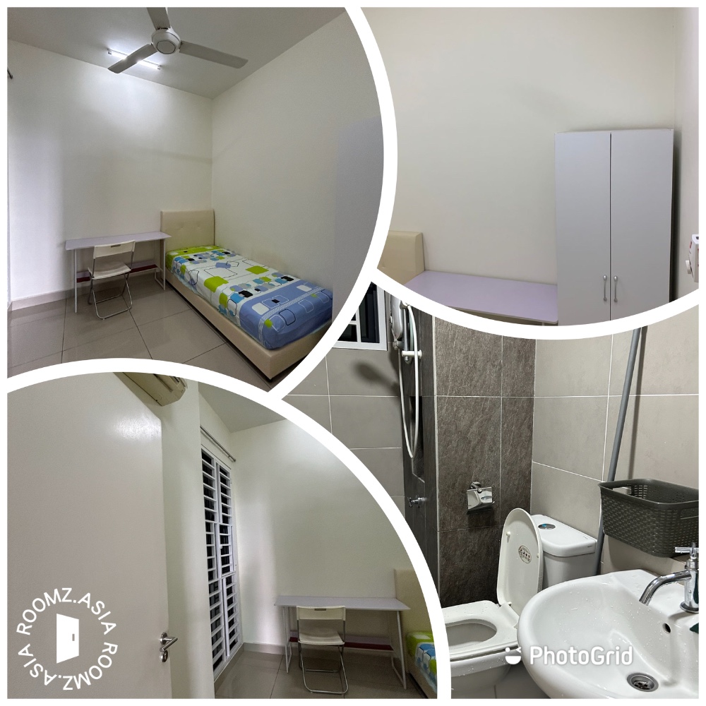 FULLY FURNISH (Medium) Small Room with AIR-COND at Ascenda Residence SETAPAK (prefer MALE)