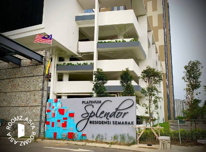 3 bedroom 2 bathroom condominium for rent at Platinum Splendor Residensi Semarak, Keramat
