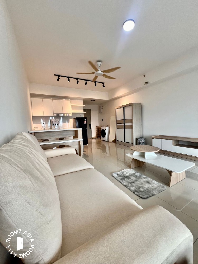 Studio Queen Bedroom Brand New Minimalist Furnished - Tulip Residence Denai Alam