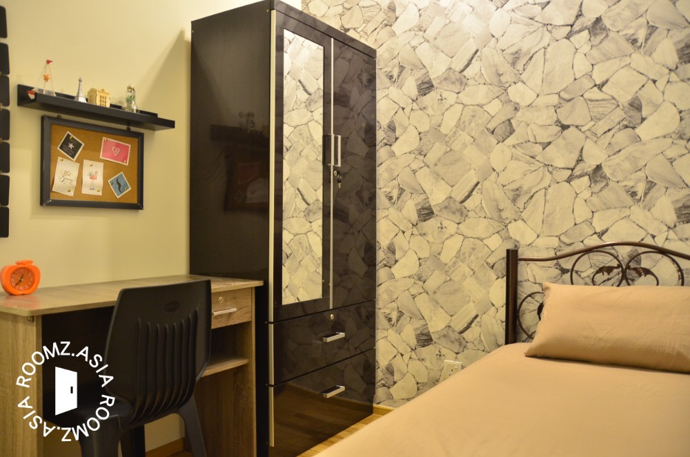👩Female Unit-Single Room @ Elevia Condo (Near IOI Mall, Setia Walk, Bandar Puteri,PFCC,Bukit Puchong,Puchong Perdana)