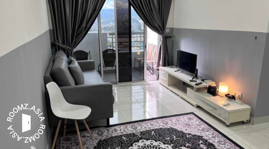 The whole fully furnished studio unit for rent