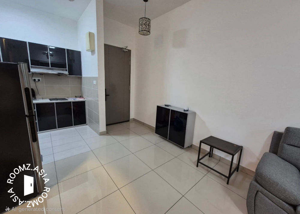 Studio room for rent at Bandar Puteri with private 🛁bathroom