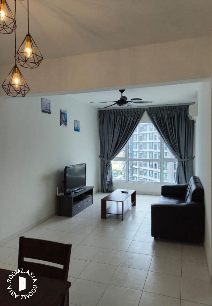 Fully furnished one bedroom with private bathroom in Homelite Eco Park Condominium