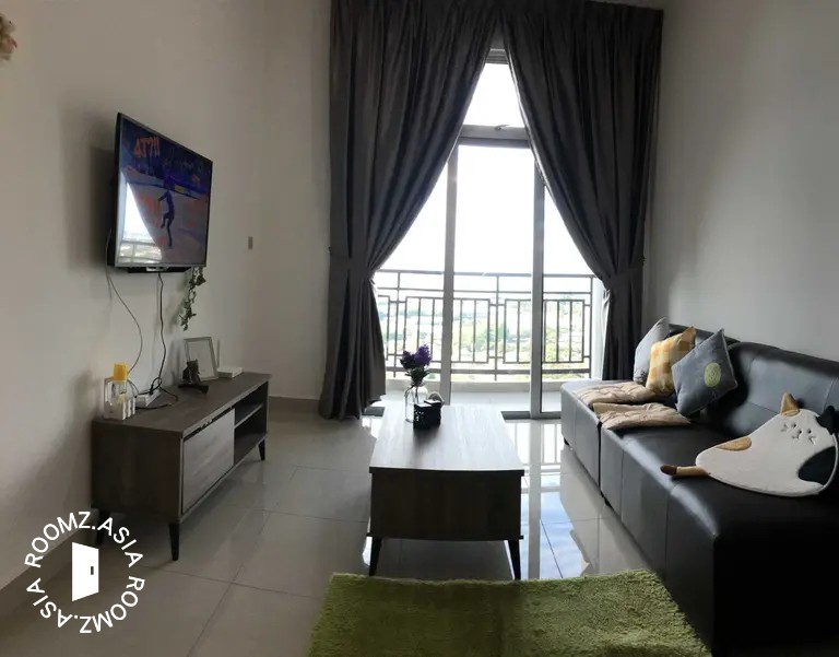 2 Bedroom for rent at Sks Habitat with private 🛁bathroom