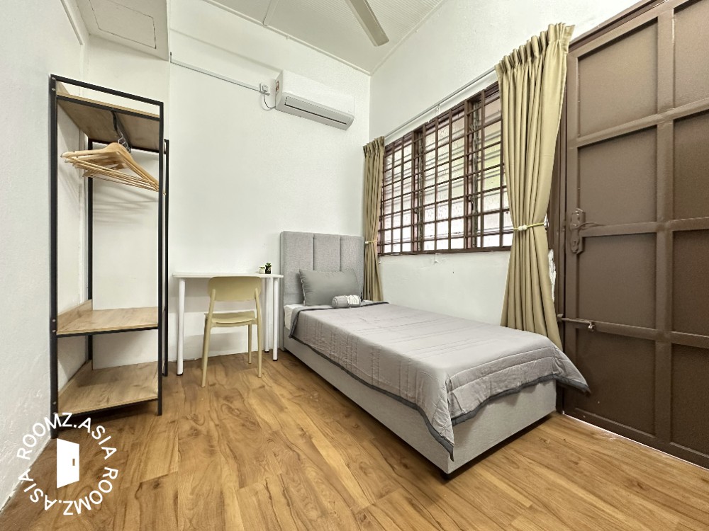 🤩Johor Jaya Cozy Fully Furnished Single Aircon Room Available🤩