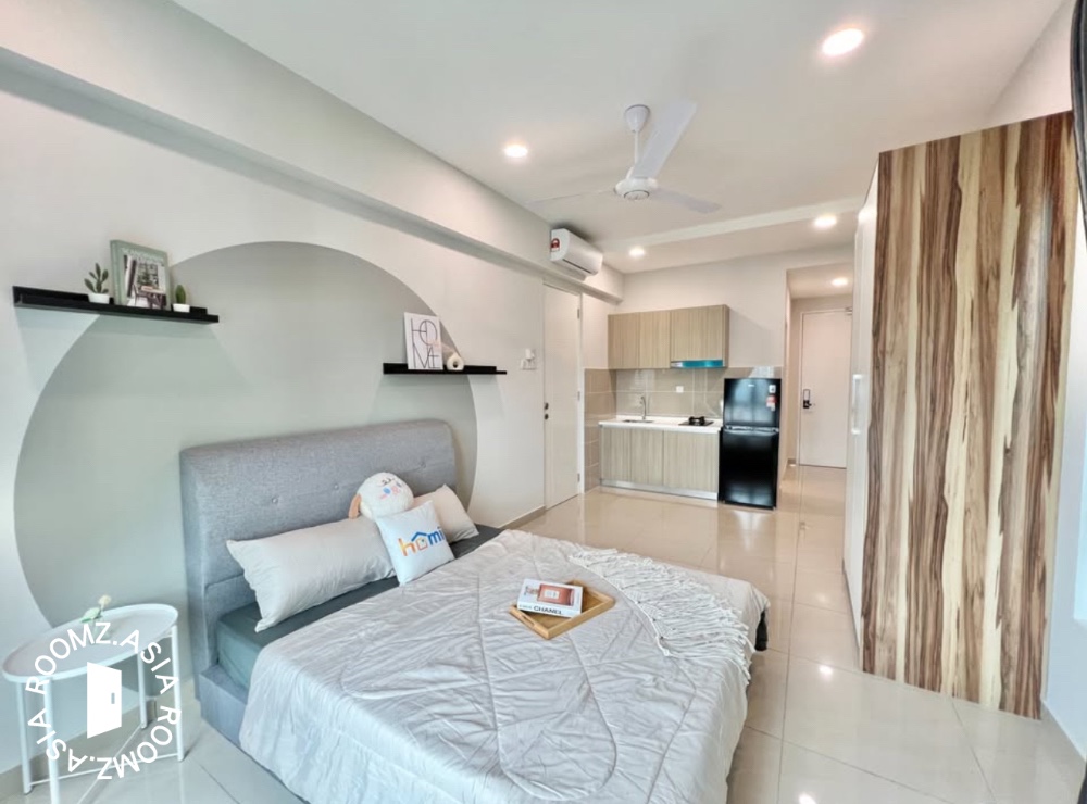 Studio room for rent at The Reach @ Titiwangsa with private 🛁bathroom