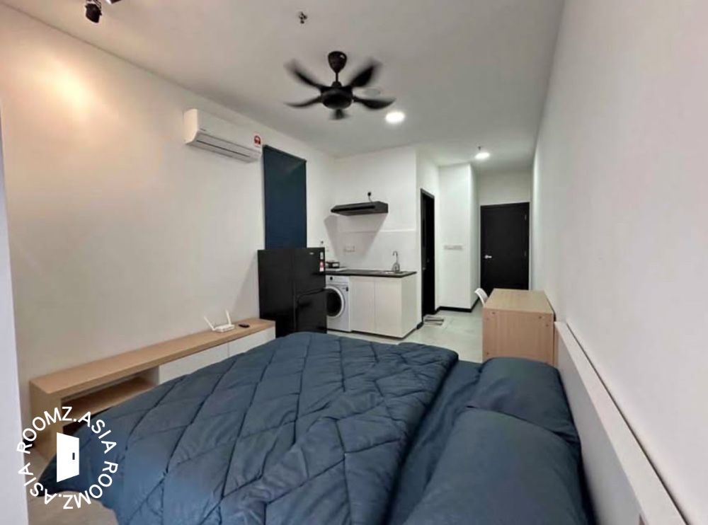 Studio room for rent at Gurney Park Condominium with private 🛁bathroom