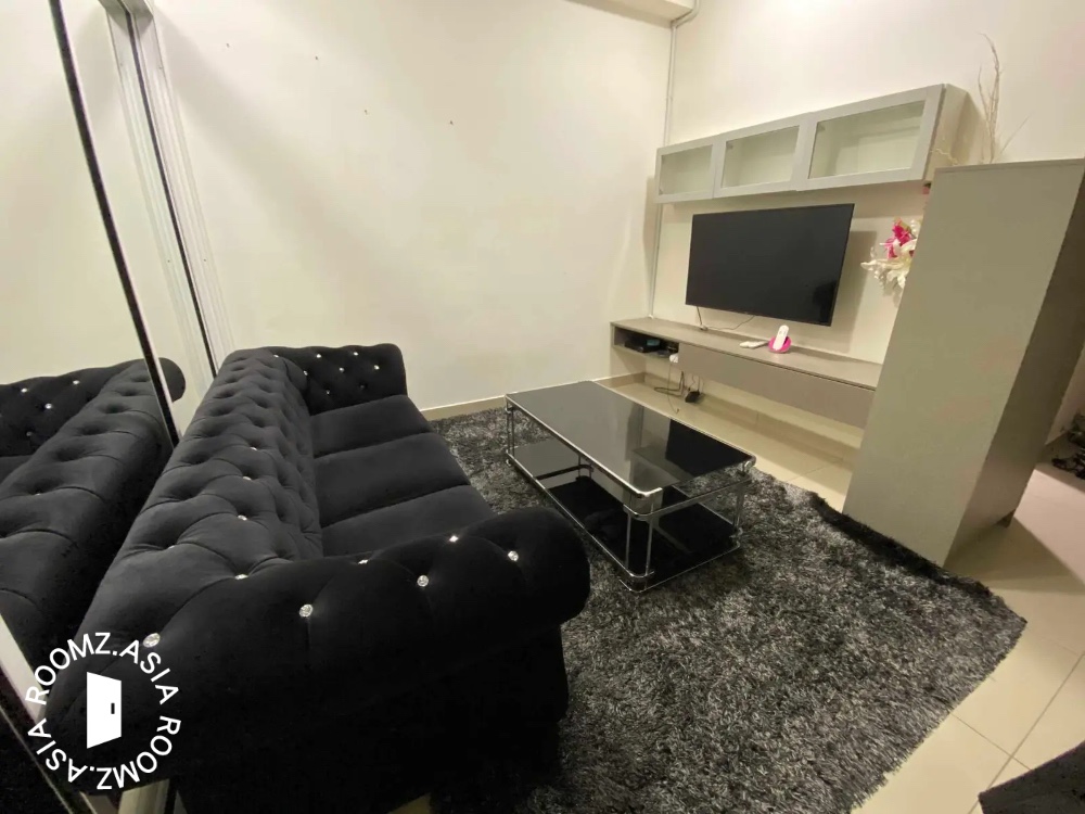 fully furnished studio unit in Petrie condominium