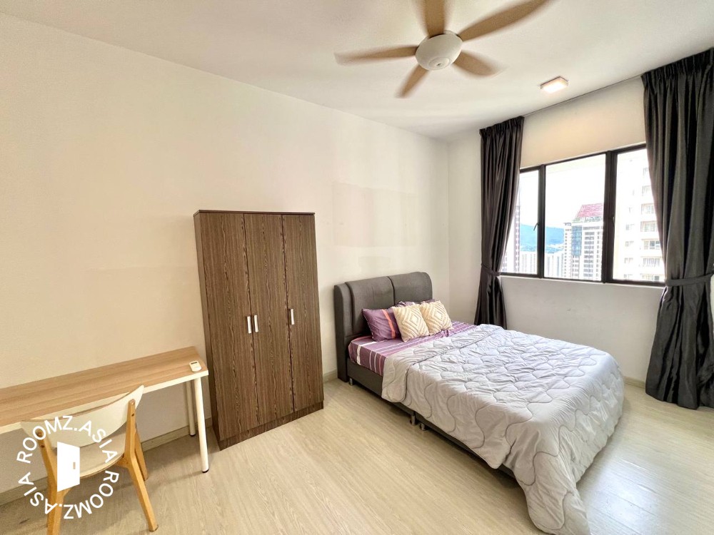5Mins to LRT Sri Rampai!!! Master room for rent at The Hamilton near KLCC,Bus stop,shopping mall,restaurant with private 🛁bathroom