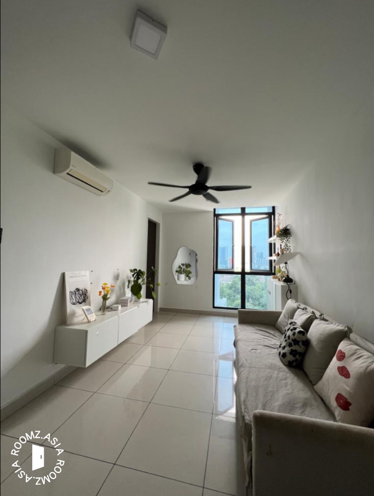 One bedroom with a private bathroom fully furnished