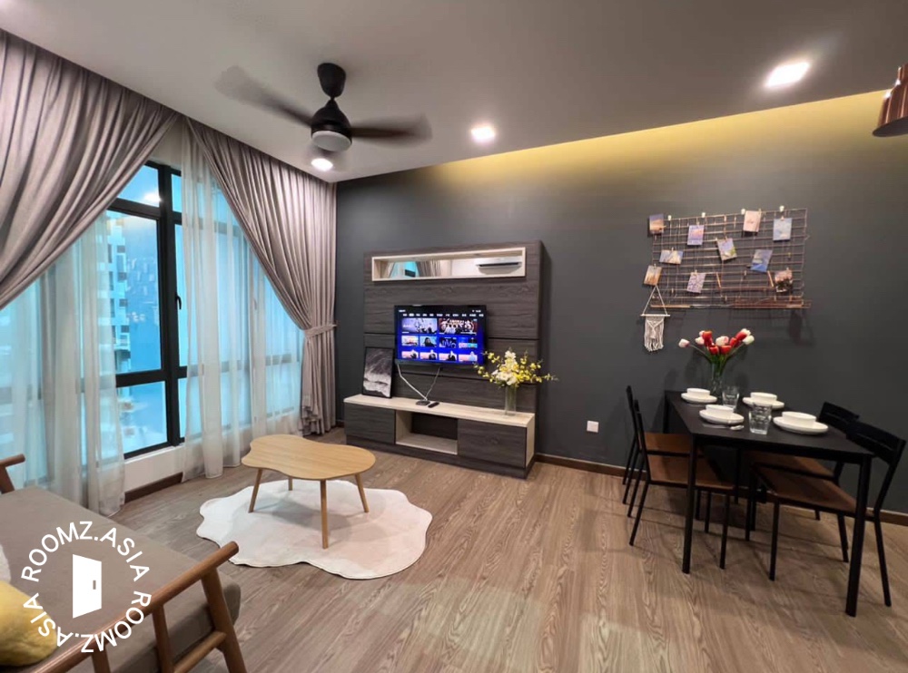 Studio room for rent at Eve Suites with private 🛁bathroom