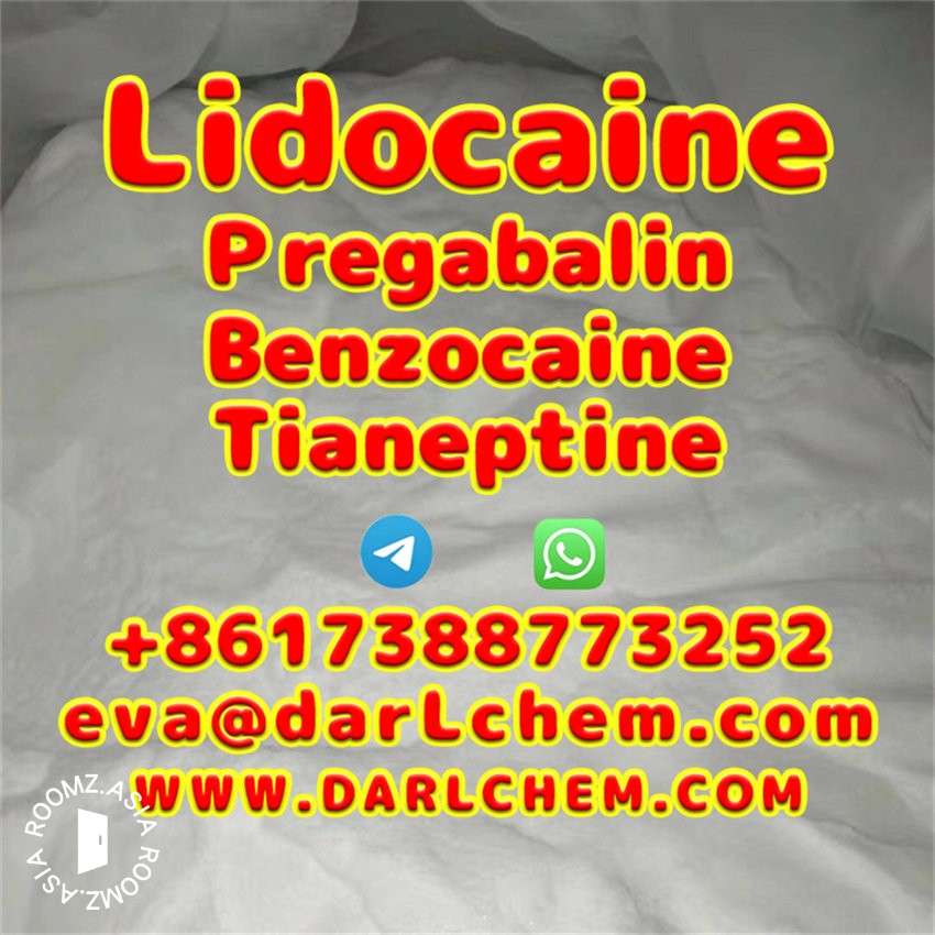 Lidocaine Tianeptine pregabalin raw Powder 137-58-6 Factory Price