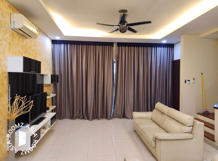 One bedroom with a private bathroom studio unit fully furnished