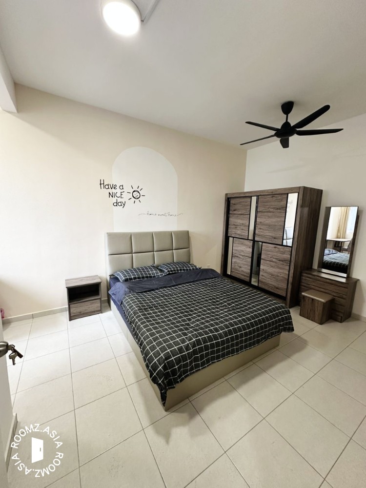 Super Master Room @ Pixel City Sentral Cheras 3mins Walk To LRT Bandar Sri Permaisuri