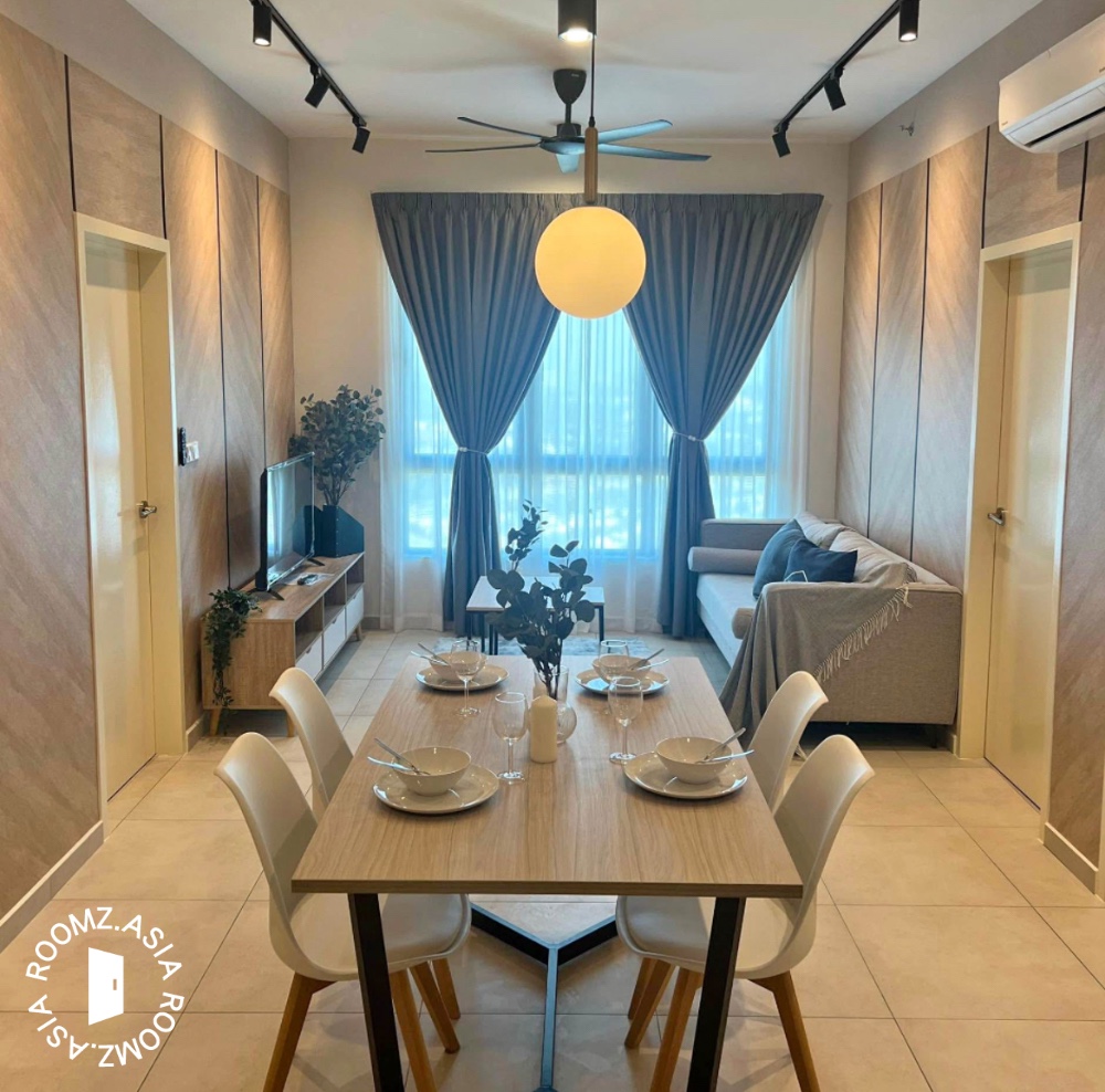 Fully furnished studio unit