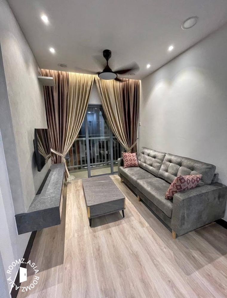 Fully furnished studio unit