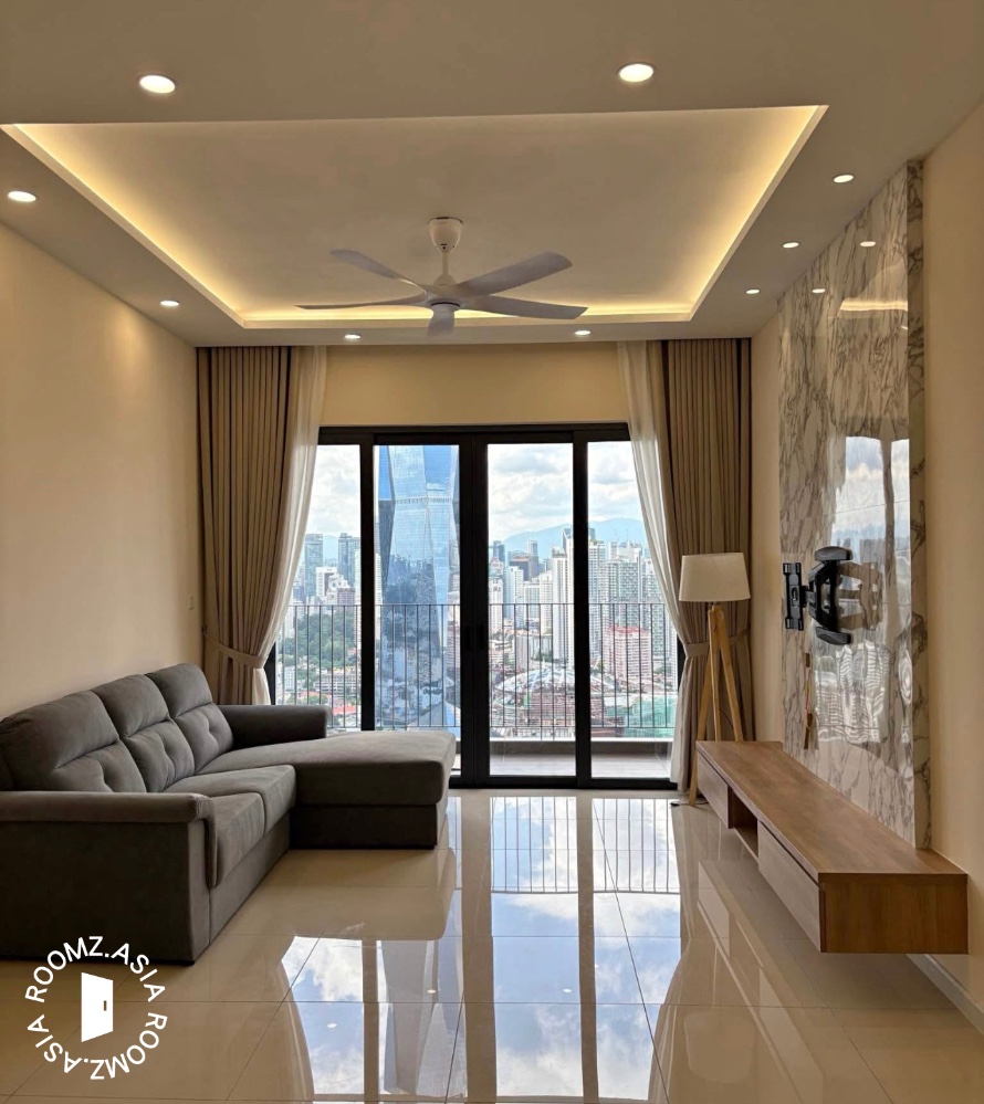 fully furnished studio unit