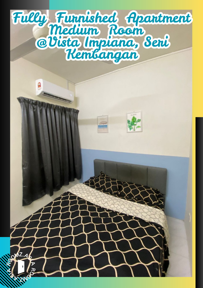Fully Furnished Medium Room For Rent @Vista Impiana