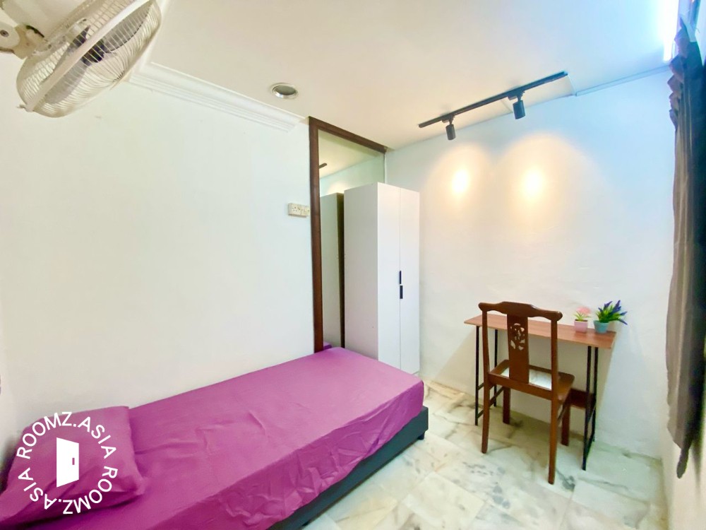 (Free 1 Month) 3min Walk LRT Wangsa Maju Female Single Room Landed House Near Tarumt