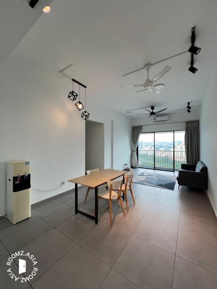 Single room for rent at The Andes Condo Villa with private 🛁bathroom