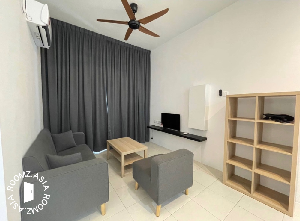 Fully furnished studio unit at Bridgeview Condominium