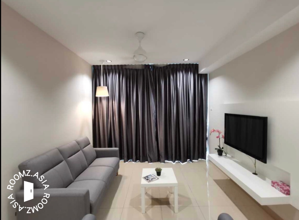 One bedroom with a private bathroom studio unit fully furnished