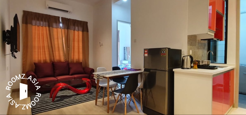 Fully furnished studio unit