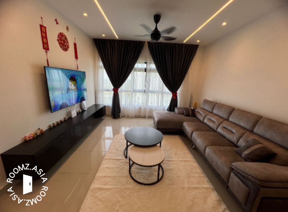 1bed 1bath studio unit for rent @ Casa Indah 1 Condominium