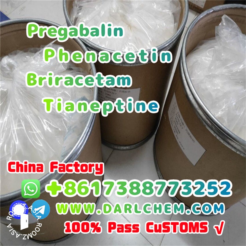 pregabalin Briracetam Tianeptine raw Powder 148553-50-8 Good Price
