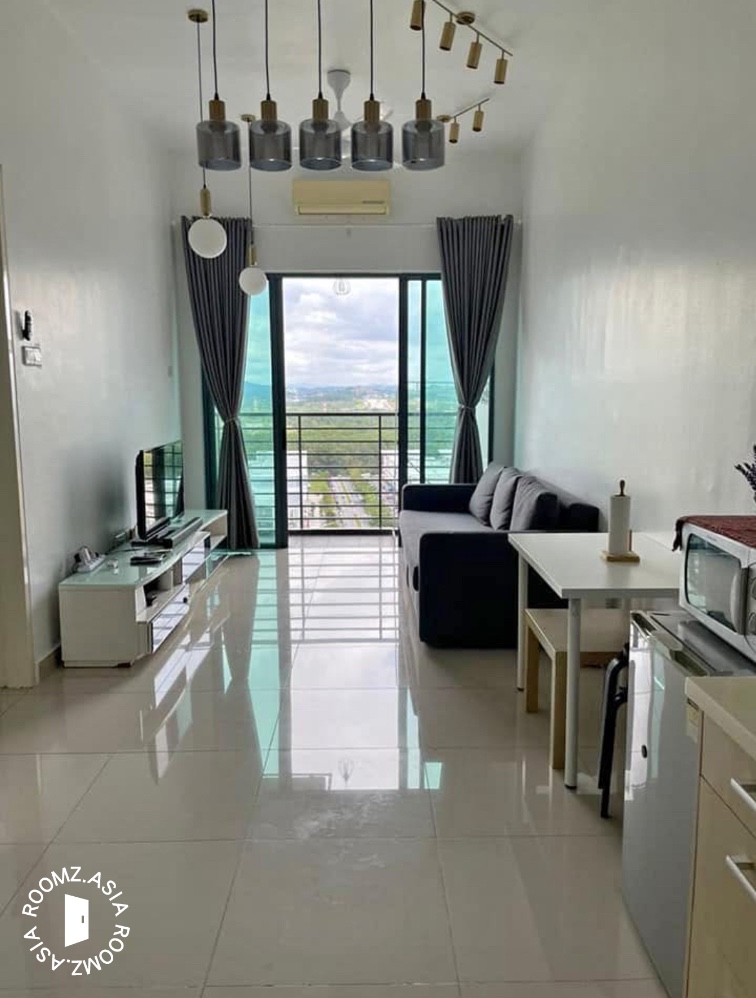 Fully furnished studio unit