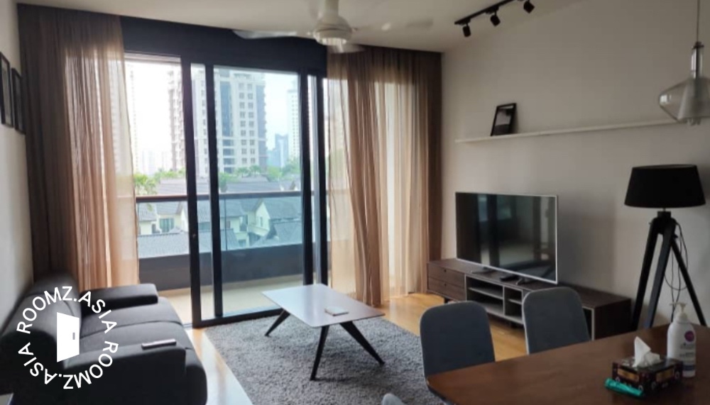 Fully furnished studio condominium for rent at The Oasis Condo