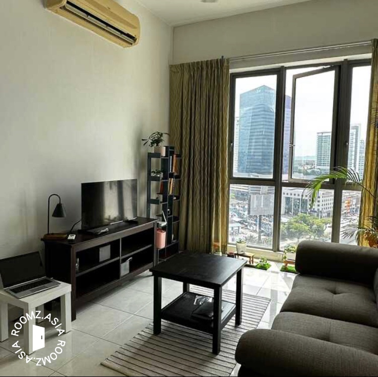 Fully furnished one bedroom with a private bathroom studio unit